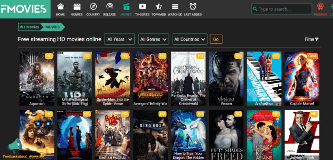 top 25 free online movie websites