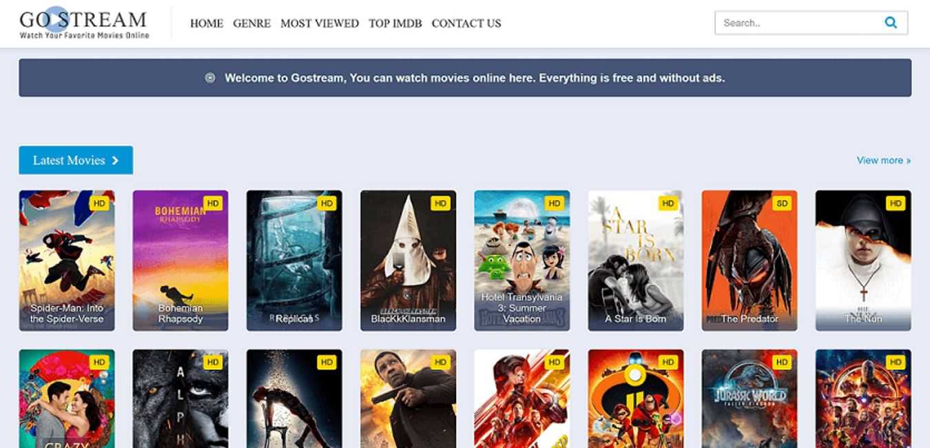 top 25 free online movie websites