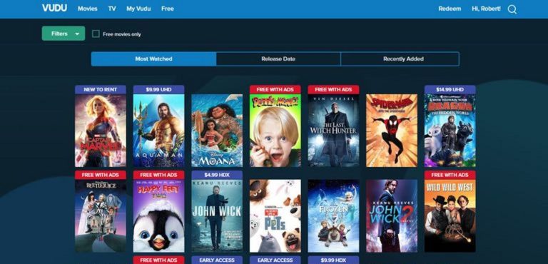 Top 25 Free Online Movie Websites